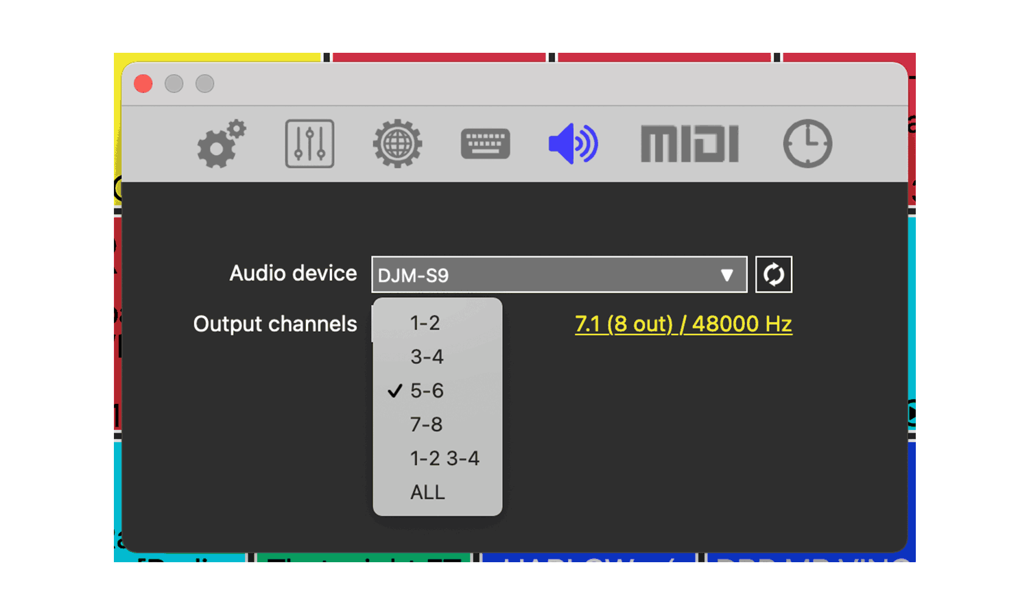 Multi channel audio devices support in KueIt