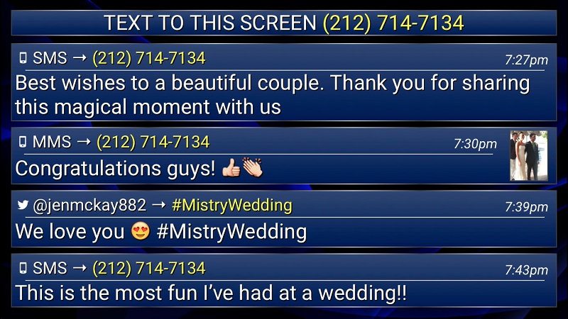 Wedding Chat Screen