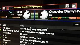 JammText text to screen app working with serato software