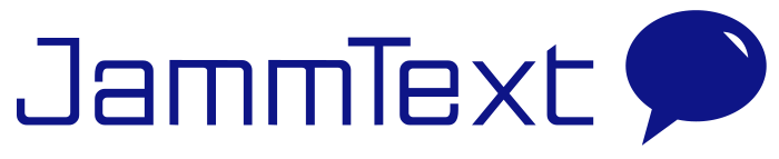 Jammtext text to screen app logo